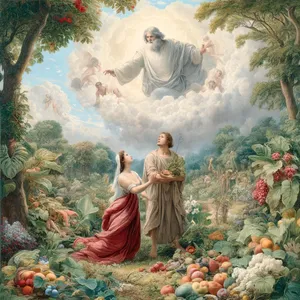 29. Dieu dit : « Voici, je vous donne toute herbe portant de la semence, qui est sur la face de toute la terre, et tout arbre ayant en lui du fruit portant de la semence ; ce sera votre nourriture.