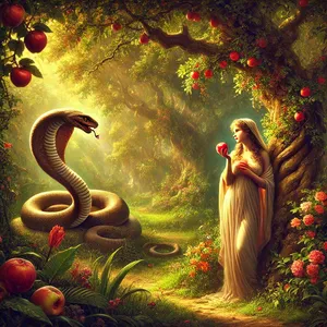 4. Alors le serpent dit à la femme: Vous ne mourrez point;